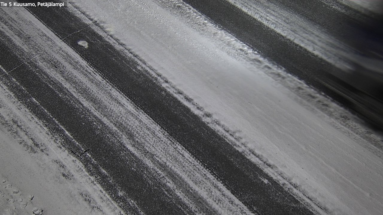 Weather Camera Image Road 5 Kuusamo, Petäjälampi, Kuusamo, Pohjois-Pohjanmaa