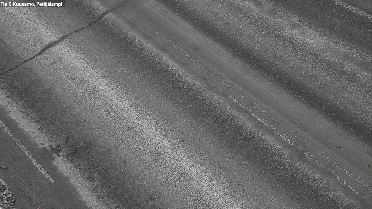 Weather Camera Image Road 5 Kuusamo, Petäjälampi, Kuusamo, Pohjois-Pohjanmaa