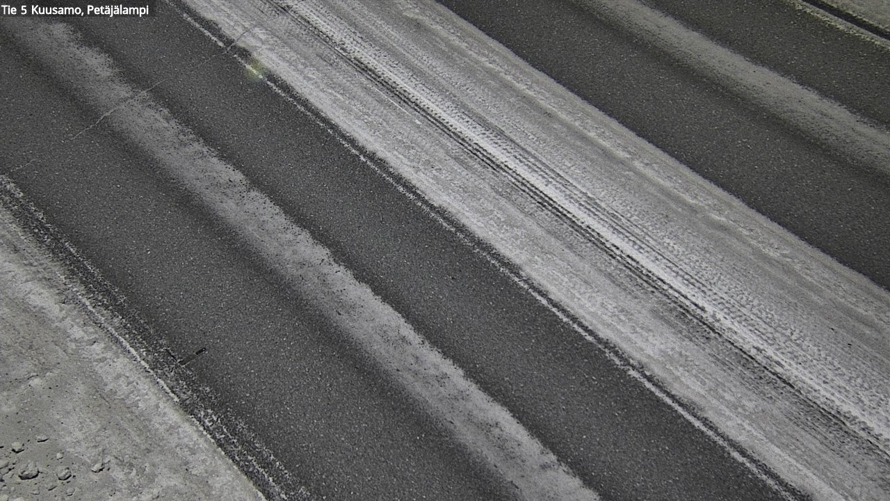 Weather Camera Image Road 5 Kuusamo, Petäjälampi, Kuusamo, Pohjois-Pohjanmaa