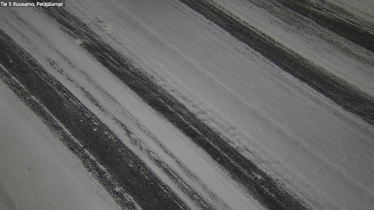 Weather Camera Image Road 5 Kuusamo, Petäjälampi, Kuusamo, Pohjois-Pohjanmaa