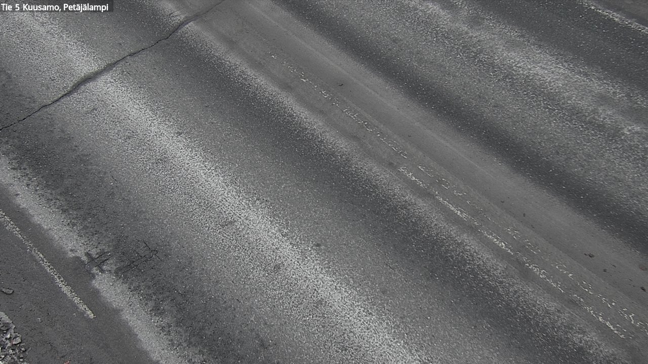 Weather Camera Image Road 5 Kuusamo, Petäjälampi, Kuusamo, Pohjois-Pohjanmaa