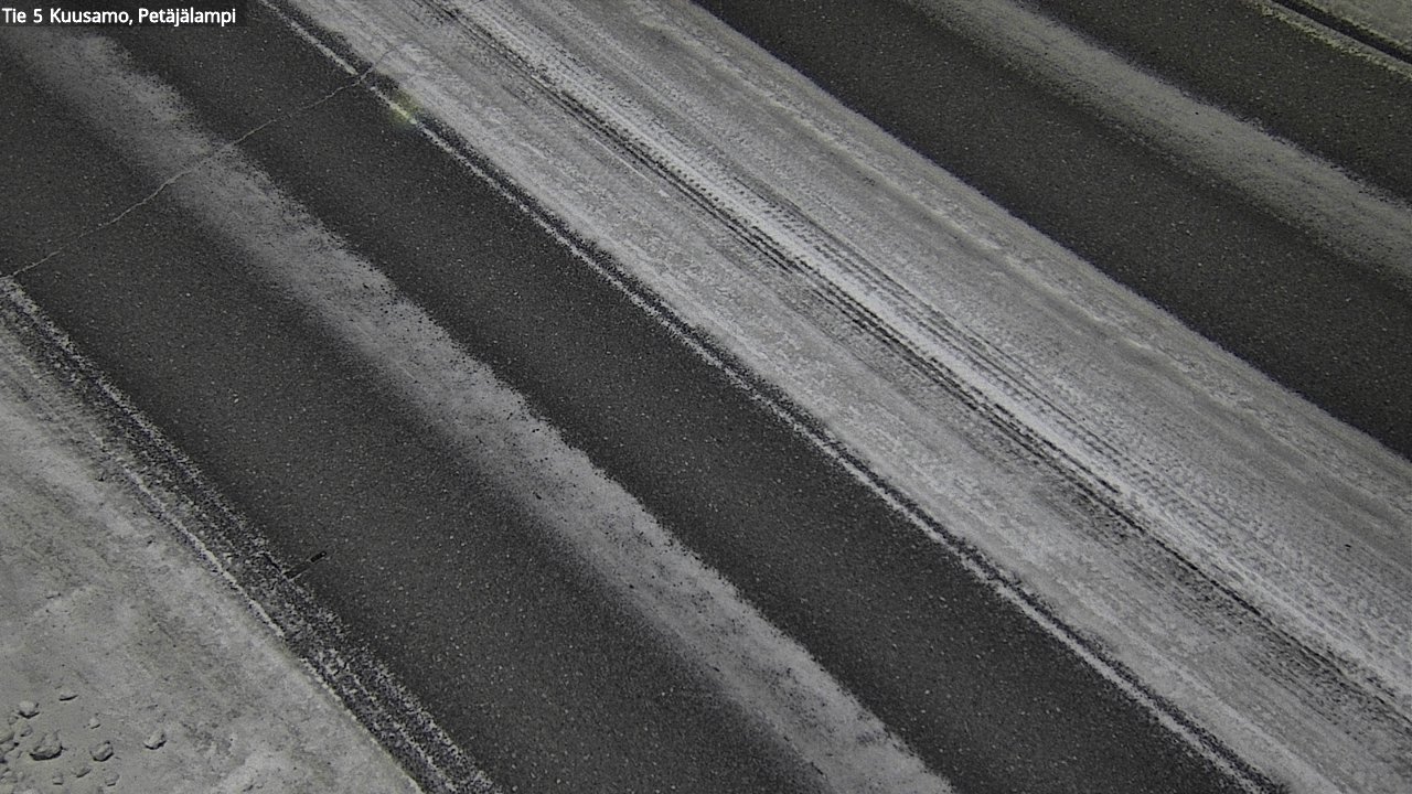 Kelikamerat Kuva Tie 5 Kuusamo, Petäjälampi, Kuusamo, Pohjois-Pohjanmaa