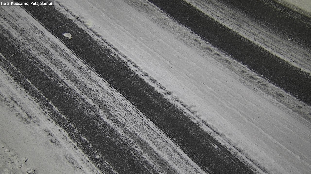Weather Camera Image Road 5 Kuusamo, Petäjälampi, Kuusamo, Pohjois-Pohjanmaa