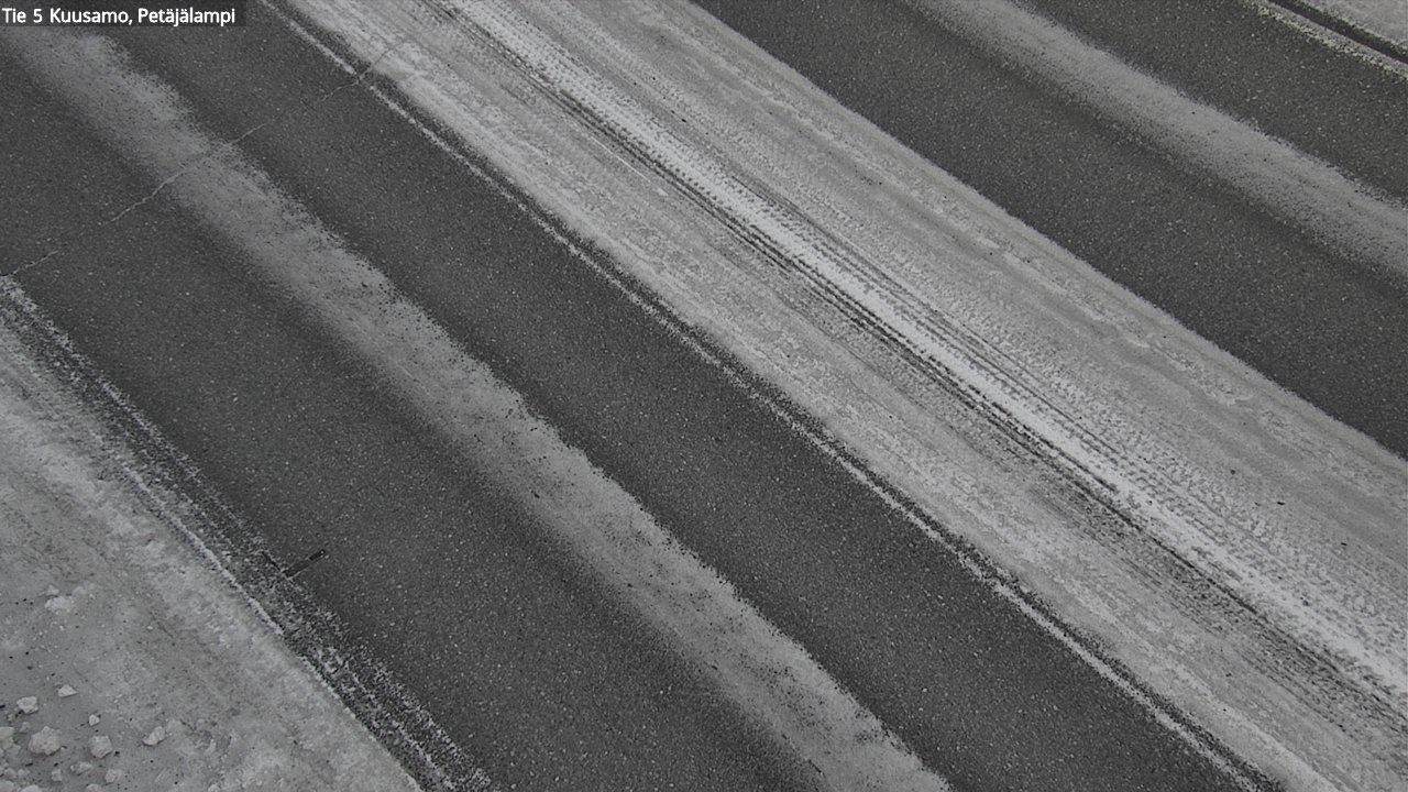 Kelikamerat Kuva Tie 5 Kuusamo, Petäjälampi, Kuusamo, Pohjois-Pohjanmaa