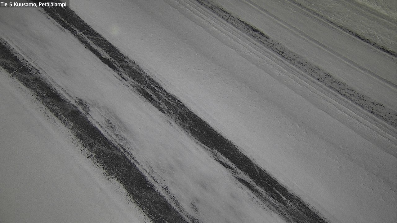 Weather Camera Image Road 5 Kuusamo, Petäjälampi, Kuusamo, Pohjois-Pohjanmaa