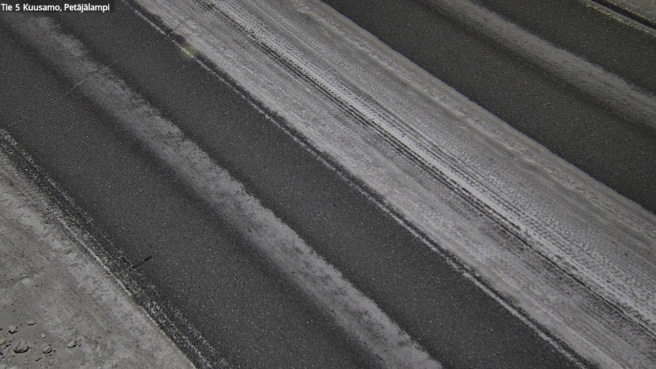 Weather Camera Image Road 5 Kuusamo, Petäjälampi, Kuusamo, Pohjois-Pohjanmaa