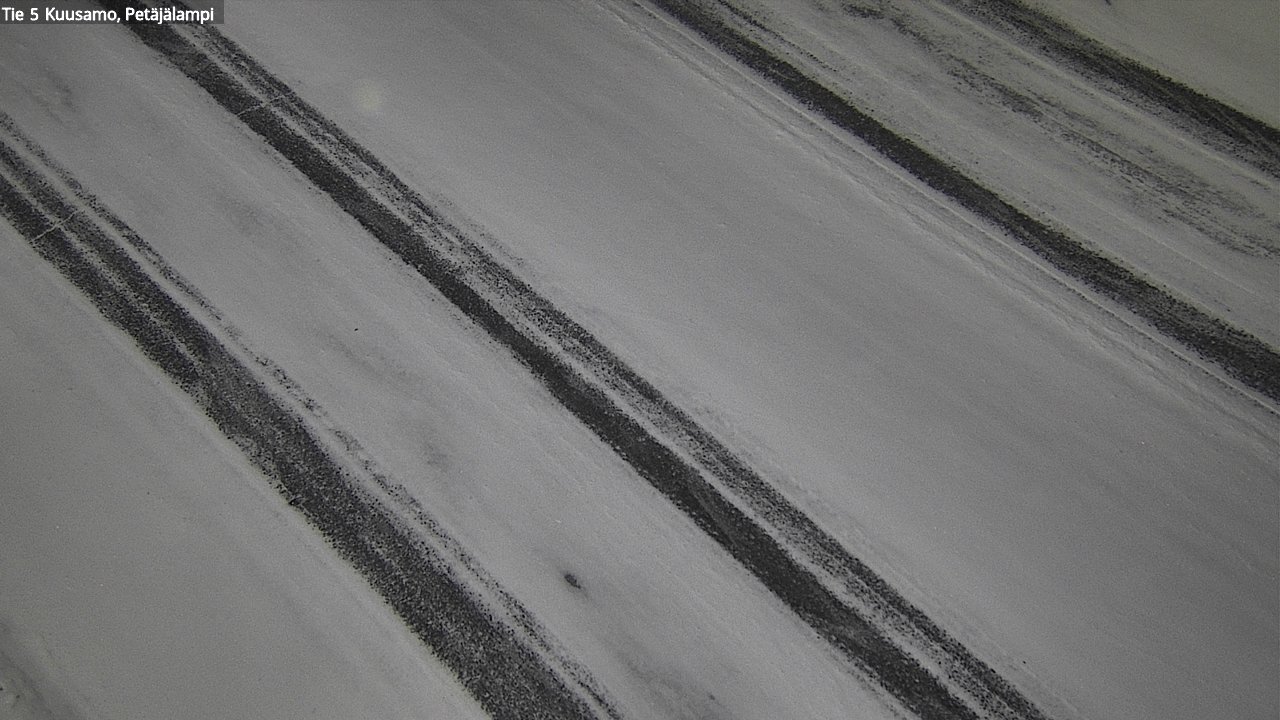 Weather Camera Image Road 5 Kuusamo, Petäjälampi, Kuusamo, Pohjois-Pohjanmaa