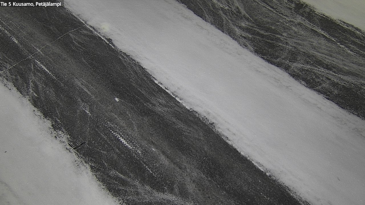 Weather Camera Image Road 5 Kuusamo, Petäjälampi, Kuusamo, Pohjois-Pohjanmaa