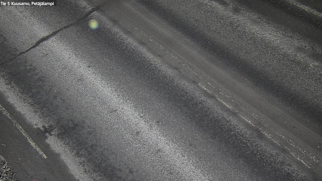 Weather Camera Image Road 5 Kuusamo, Petäjälampi, Kuusamo, Pohjois-Pohjanmaa
