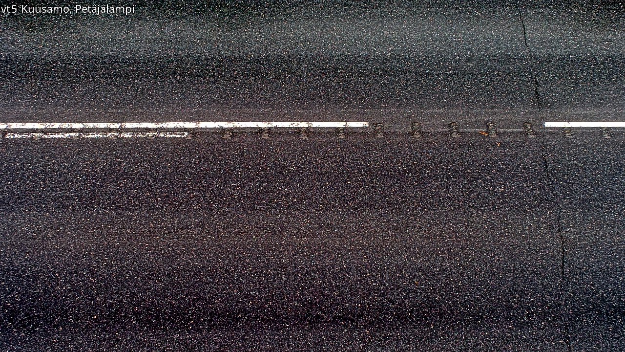 Weather Camera Image Väg 5 Kuusamo, Petäjälampi, Kuusamo, Pohjois-Pohjanmaa