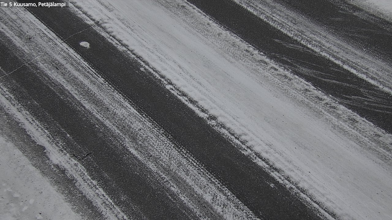Weather Camera Image Road 5 Kuusamo, Petäjälampi, Kuusamo, Pohjois-Pohjanmaa