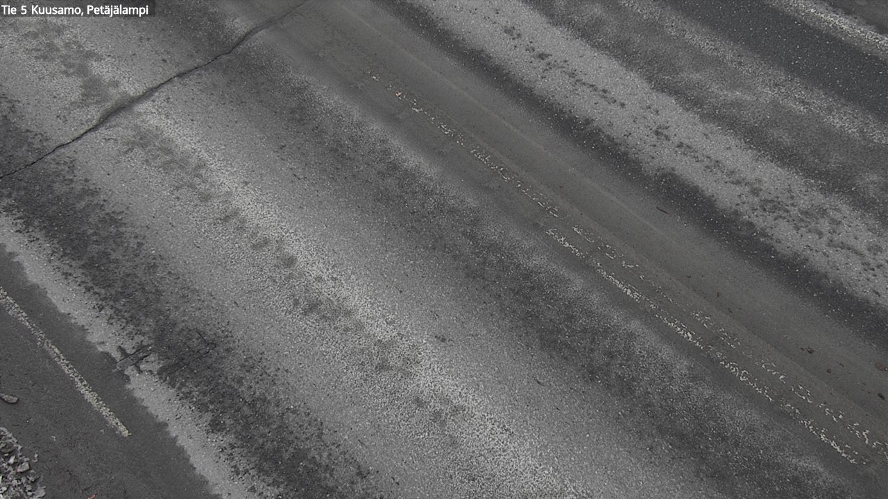 Weather Camera Image Road 5 Kuusamo, Petäjälampi, Kuusamo, Pohjois-Pohjanmaa