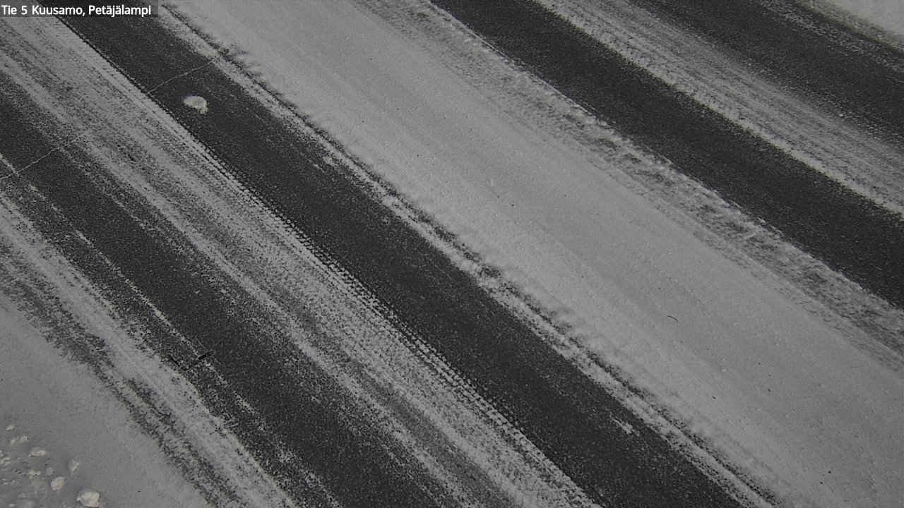 Weather Camera Image Road 5 Kuusamo, Petäjälampi, Kuusamo, Pohjois-Pohjanmaa