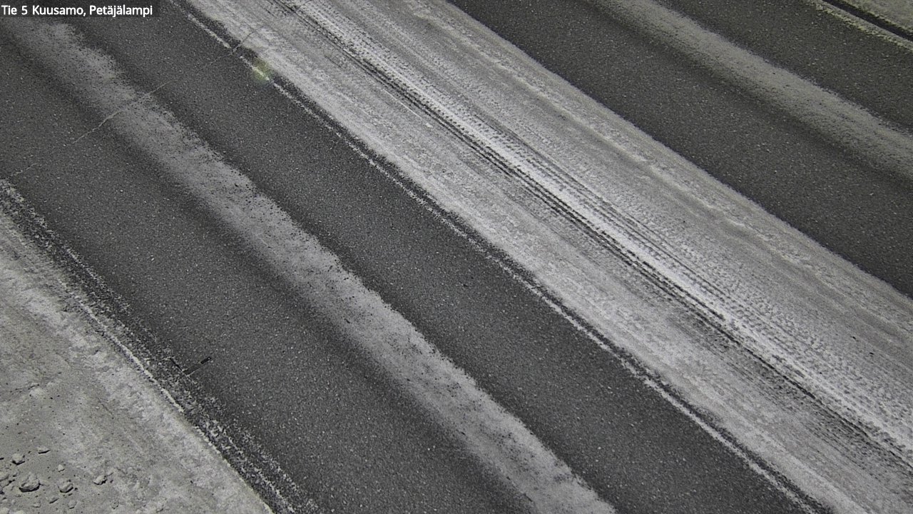 Weather Camera Image Road 5 Kuusamo, Petäjälampi, Kuusamo, Pohjois-Pohjanmaa
