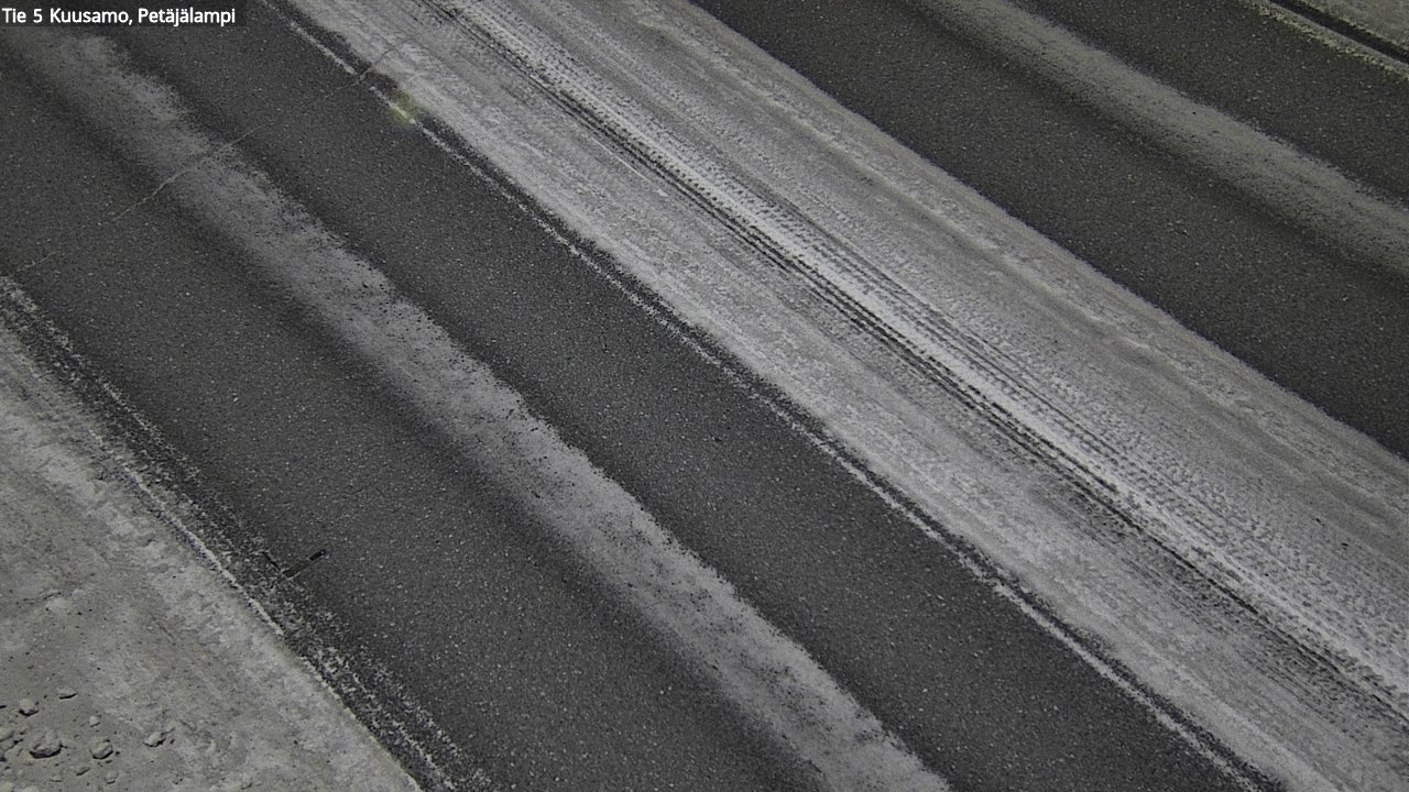 Weather Camera Image Road 5 Kuusamo, Petäjälampi, Kuusamo, Pohjois-Pohjanmaa