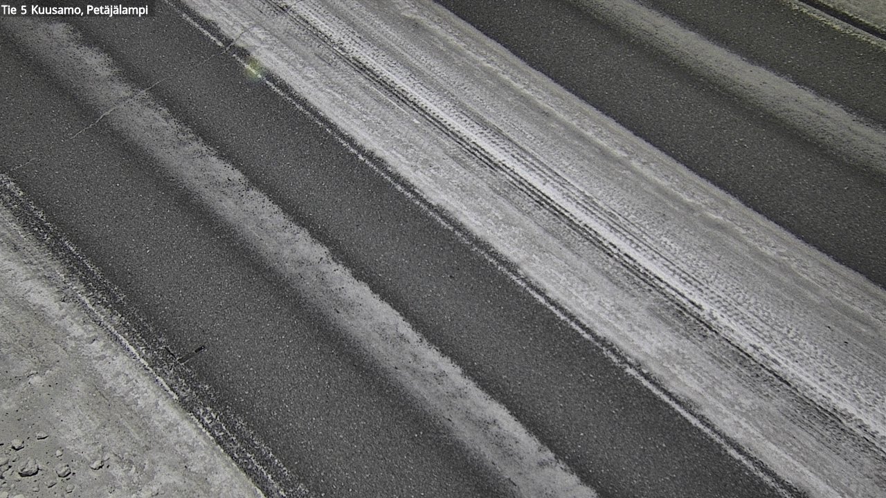 Weather Camera Image Road 5 Kuusamo, Petäjälampi, Kuusamo, Pohjois-Pohjanmaa