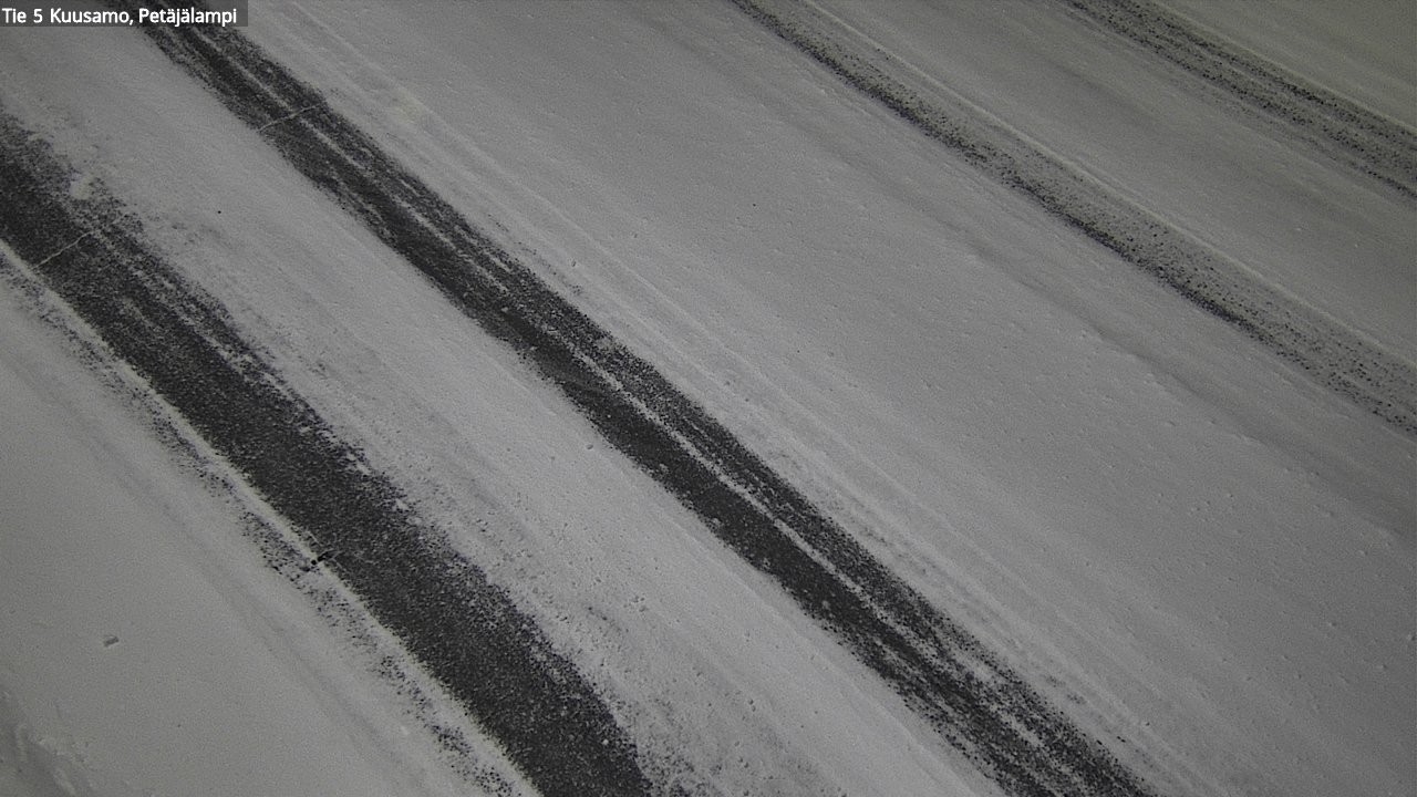 Weather Camera Image Road 5 Kuusamo, Petäjälampi, Kuusamo, Pohjois-Pohjanmaa