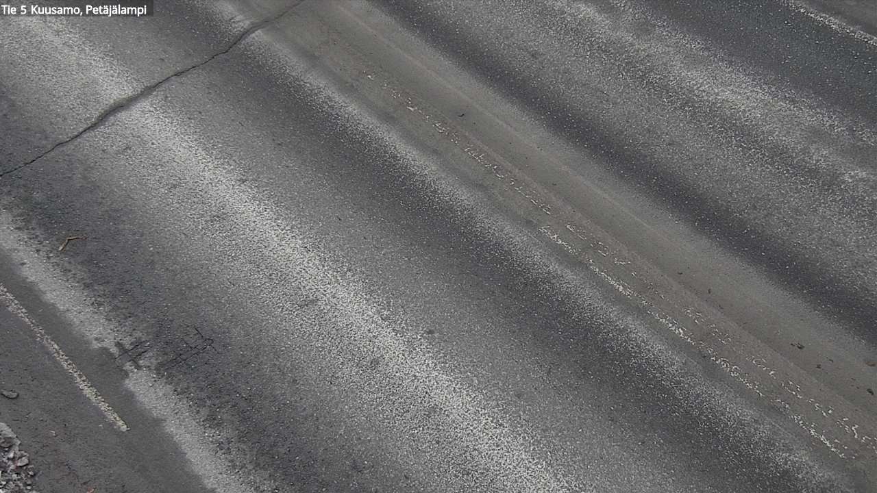 Weather Camera Image Road 5 Kuusamo, Petäjälampi, Kuusamo, Pohjois-Pohjanmaa