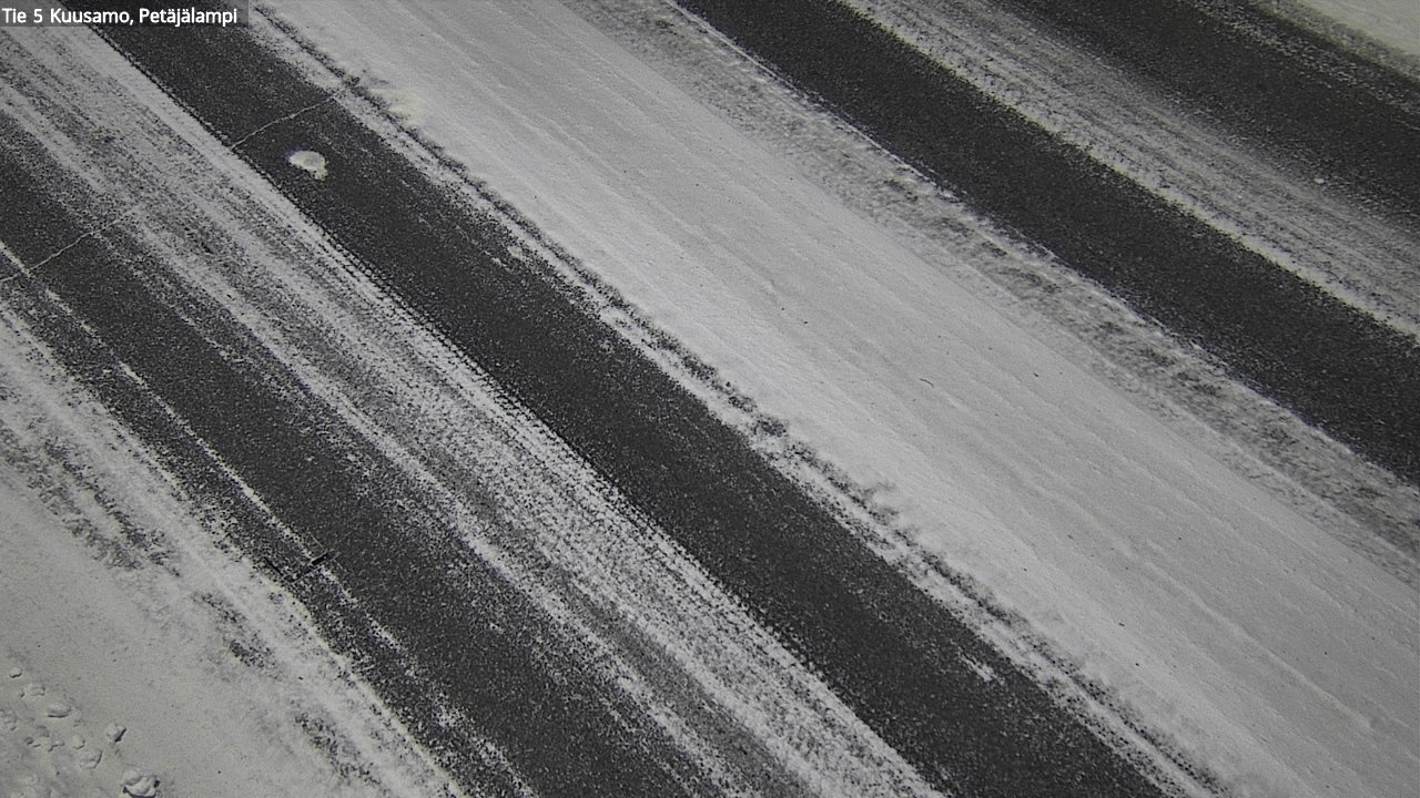 Weather Camera Image Road 5 Kuusamo, Petäjälampi, Kuusamo, Pohjois-Pohjanmaa