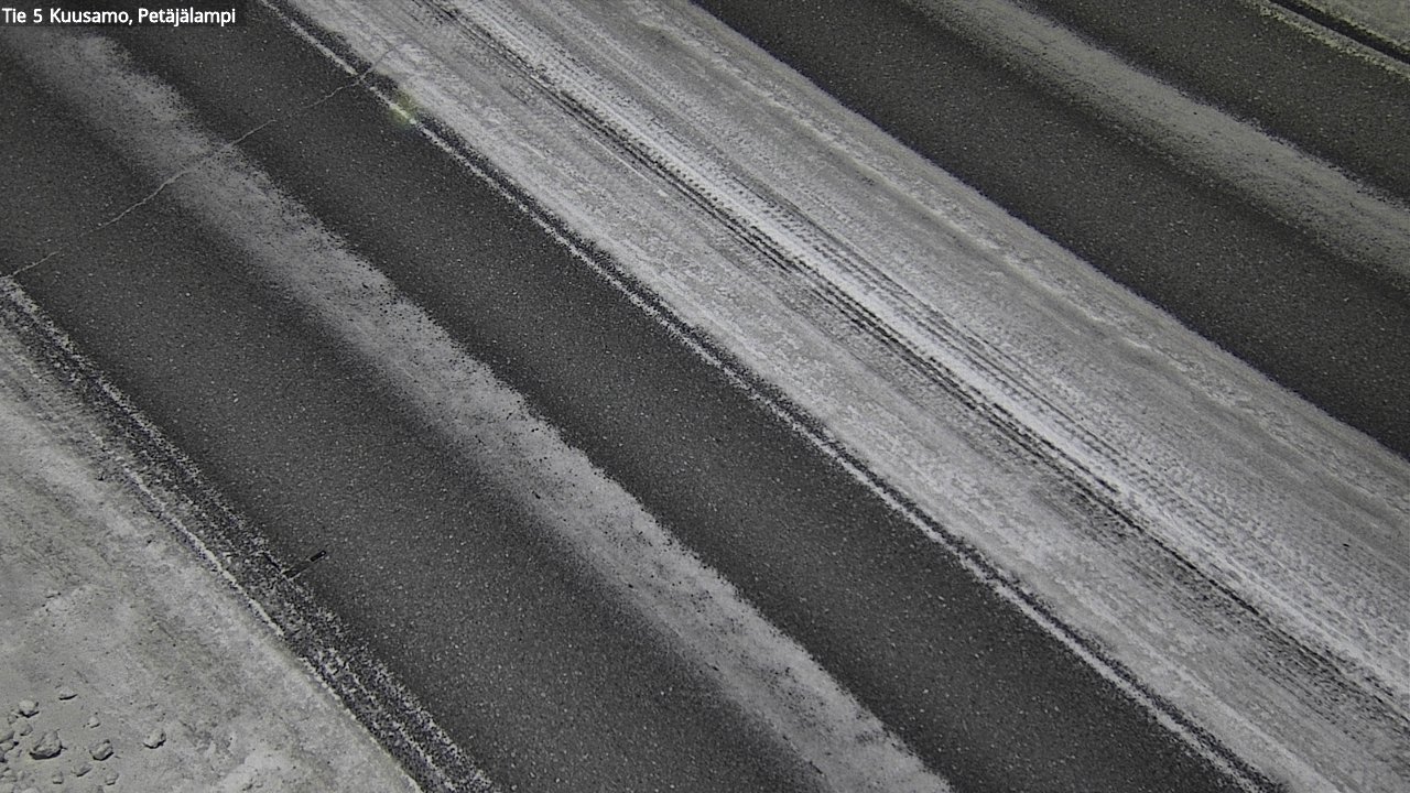 Kelikamerat Kuva Tie 5 Kuusamo, Petäjälampi, Kuusamo, Pohjois-Pohjanmaa