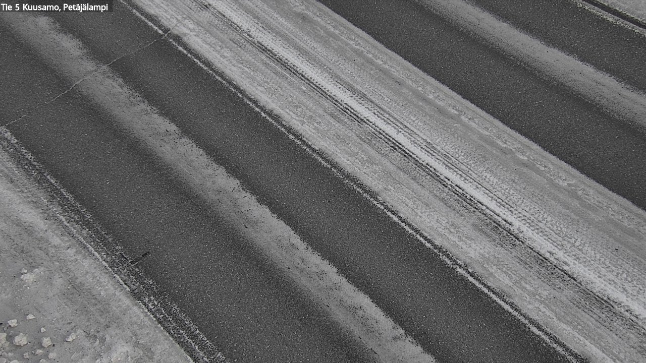 Kelikamerat Kuva Tie 5 Kuusamo, Petäjälampi, Kuusamo, Pohjois-Pohjanmaa