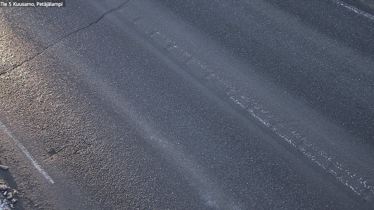 Kelikamerat Kuva Tie 5 Kuusamo, Petäjälampi, Kuusamo, Pohjois-Pohjanmaa