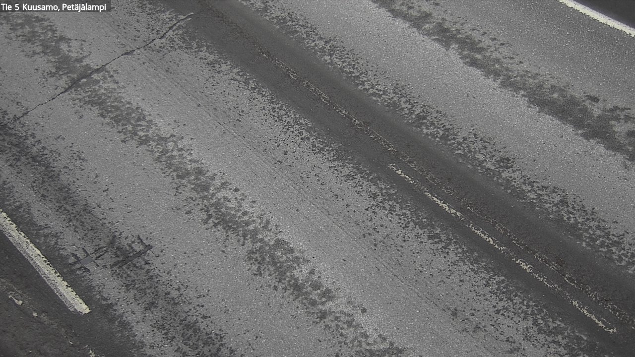 Kelikamerat Kuva Tie 5 Kuusamo, Petäjälampi, Kuusamo, Pohjois-Pohjanmaa