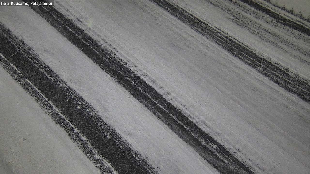 Weather Camera Image Road 5 Kuusamo, Petäjälampi, Kuusamo, Pohjois-Pohjanmaa