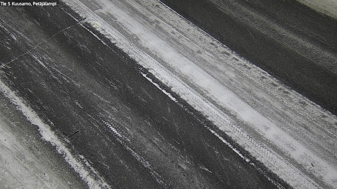 Weather Camera Image Road 5 Kuusamo, Petäjälampi, Kuusamo, Pohjois-Pohjanmaa
