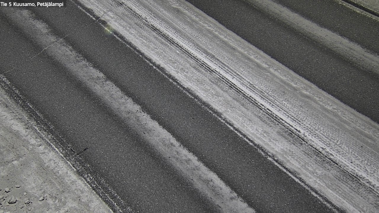 Weather Camera Image Road 5 Kuusamo, Petäjälampi, Kuusamo, Pohjois-Pohjanmaa