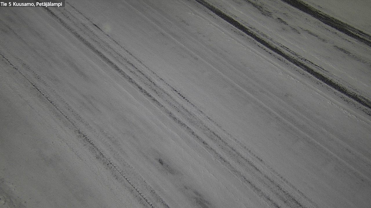 Weather Camera Image Road 5 Kuusamo, Petäjälampi, Kuusamo, Pohjois-Pohjanmaa