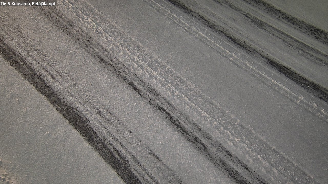 Weather Camera Image Road 5 Kuusamo, Petäjälampi, Kuusamo, Pohjois-Pohjanmaa