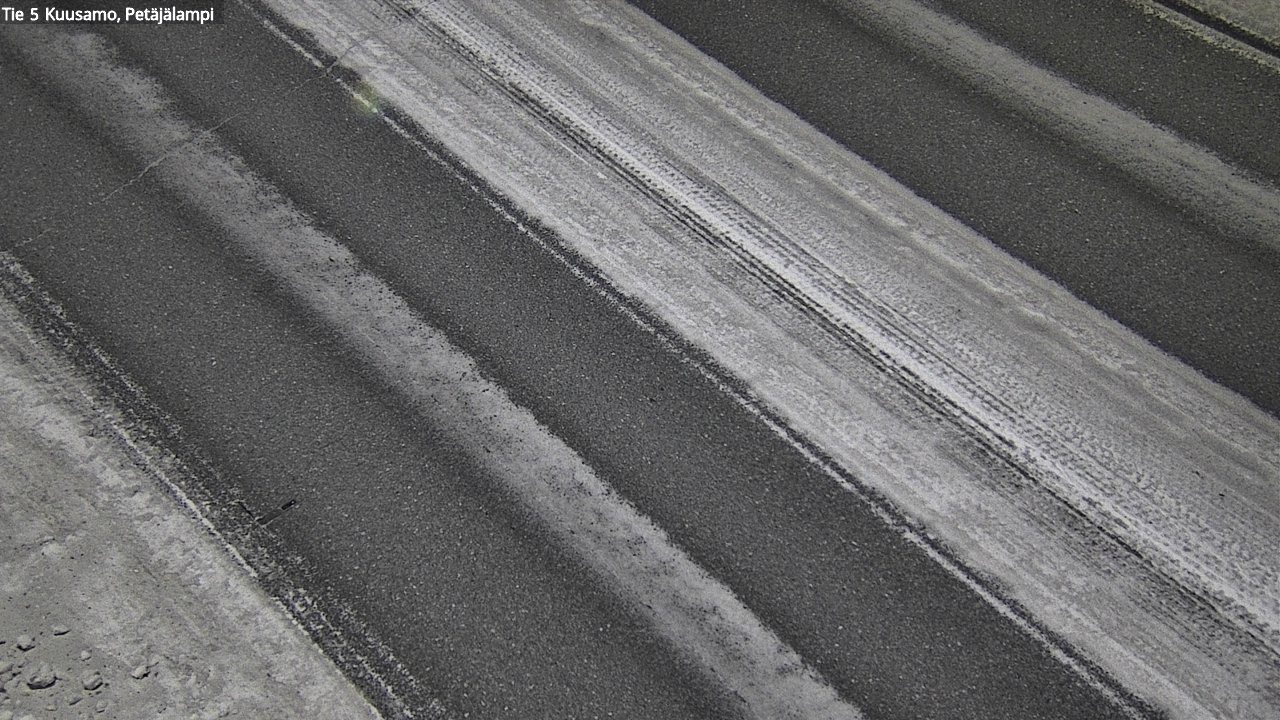 Weather Camera Image Road 5 Kuusamo, Petäjälampi, Kuusamo, Pohjois-Pohjanmaa