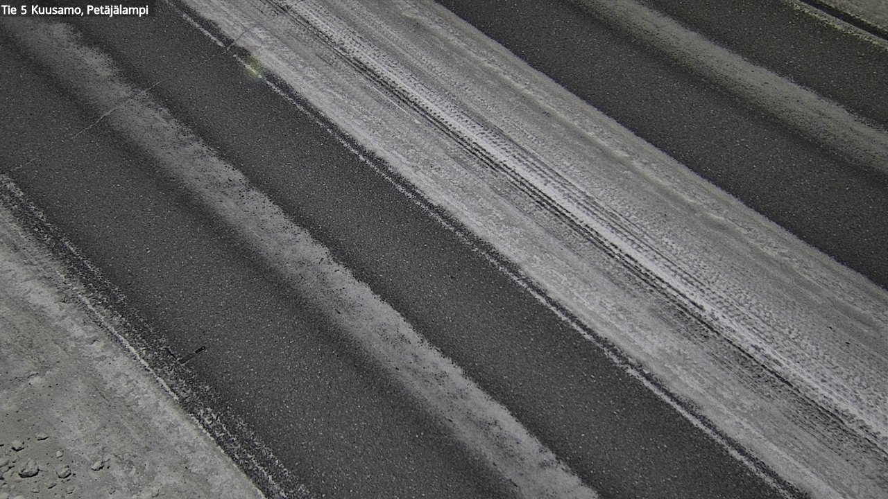 Weather Camera Image Road 5 Kuusamo, Petäjälampi, Kuusamo, Pohjois-Pohjanmaa