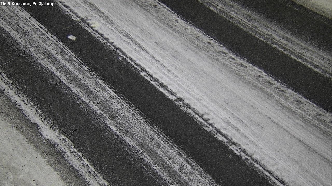 Weather Camera Image Road 5 Kuusamo, Petäjälampi, Kuusamo, Pohjois-Pohjanmaa