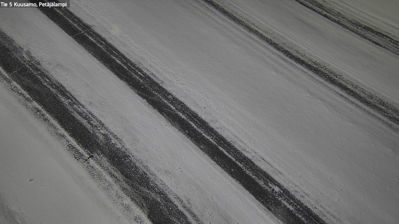 Weather Camera Image Road 5 Kuusamo, Petäjälampi, Kuusamo, Pohjois-Pohjanmaa