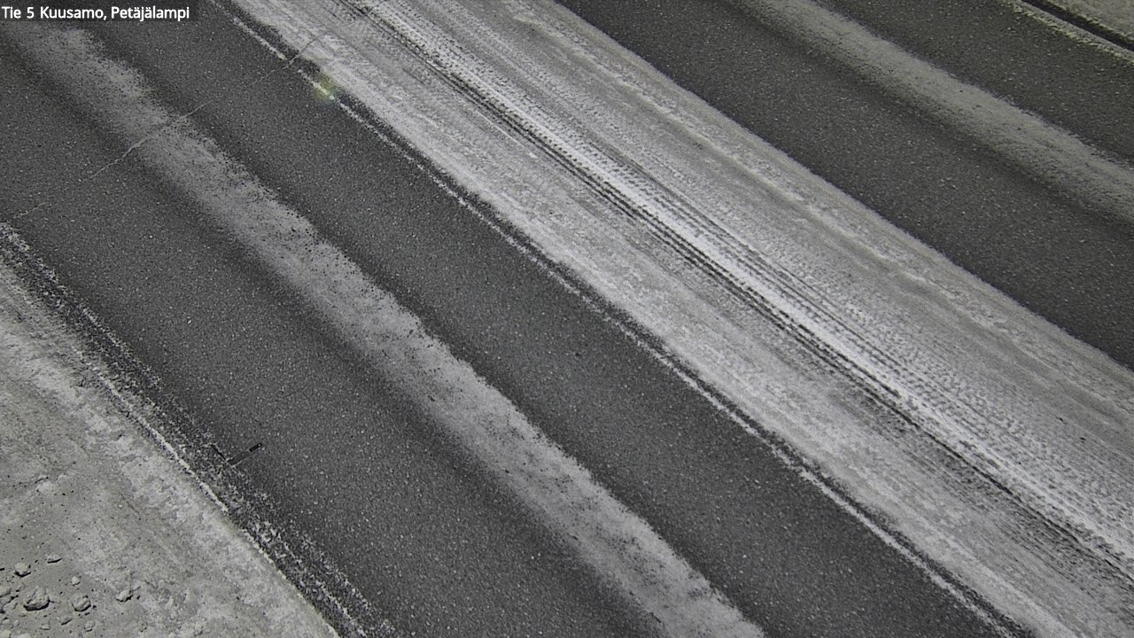 Weather Camera Image Road 5 Kuusamo, Petäjälampi, Kuusamo, Pohjois-Pohjanmaa