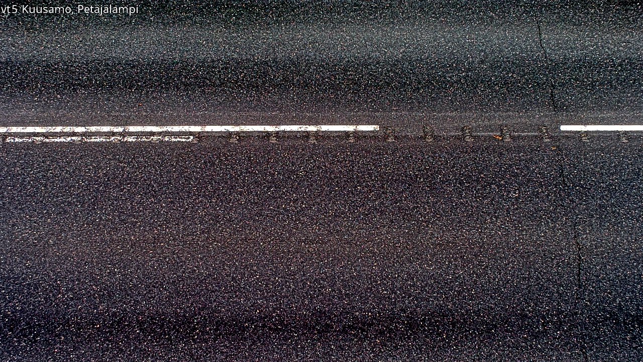 Weather Camera Image Väg 5 Kuusamo, Petäjälampi, Kuusamo, Pohjois-Pohjanmaa