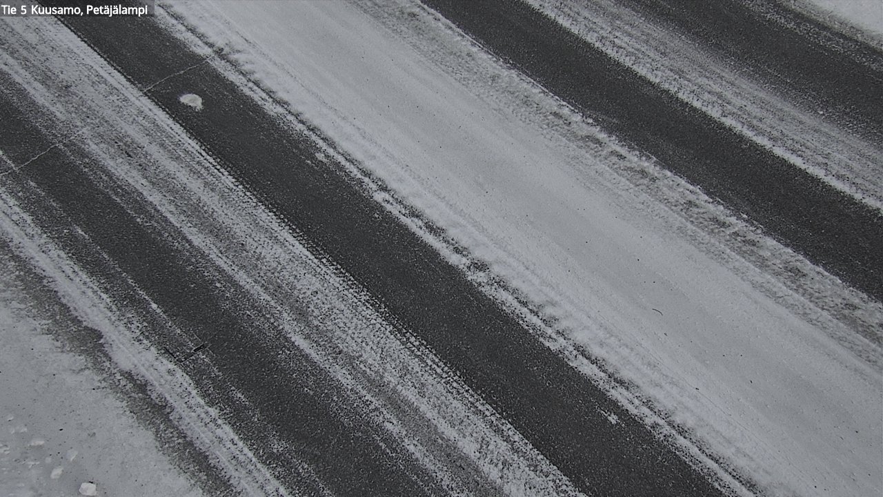 Weather Camera Image Road 5 Kuusamo, Petäjälampi, Kuusamo, Pohjois-Pohjanmaa