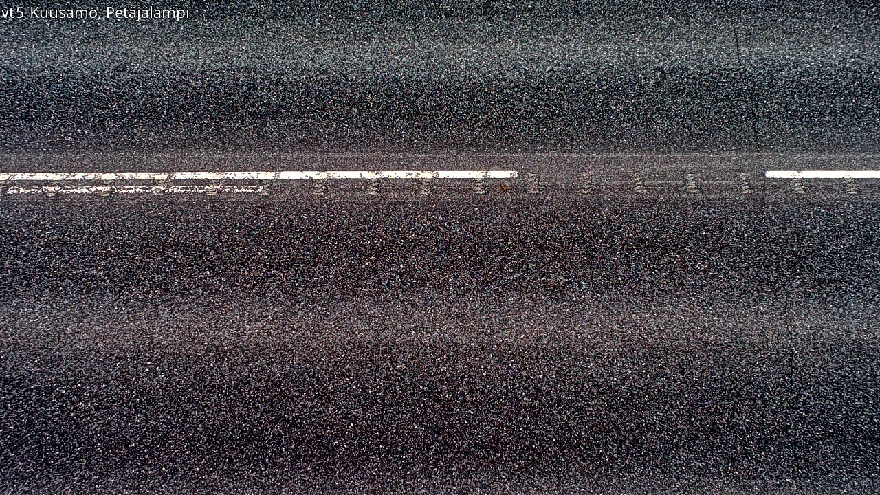 Weather Camera Image Väg 5 Kuusamo, Petäjälampi, Kuusamo, Pohjois-Pohjanmaa