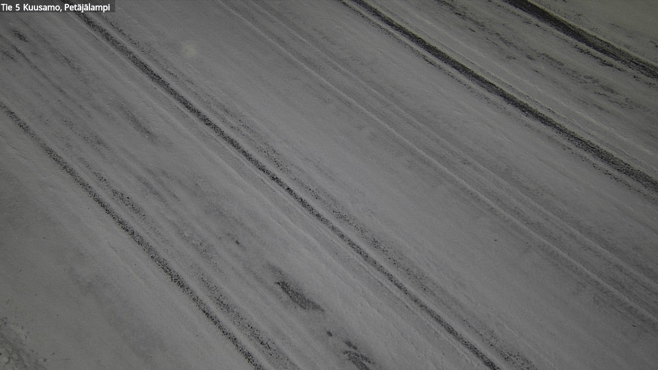 Weather Camera Image Road 5 Kuusamo, Petäjälampi, Kuusamo, Pohjois-Pohjanmaa