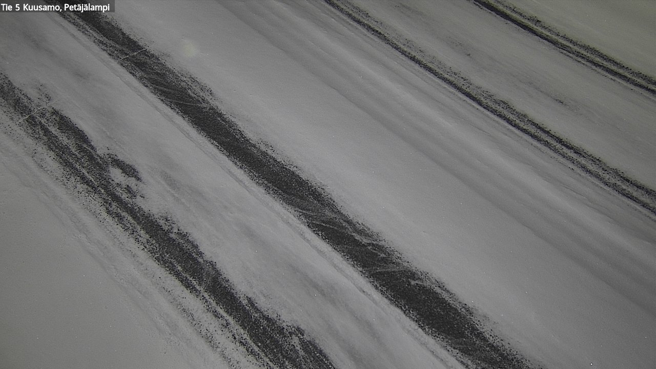 Weather Camera Image Road 5 Kuusamo, Petäjälampi, Kuusamo, Pohjois-Pohjanmaa