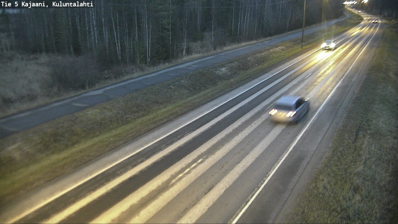 Kelikamerat Kuva Tie 5 Kajaani, Kuluntalahti, Kajaani, Kainuu