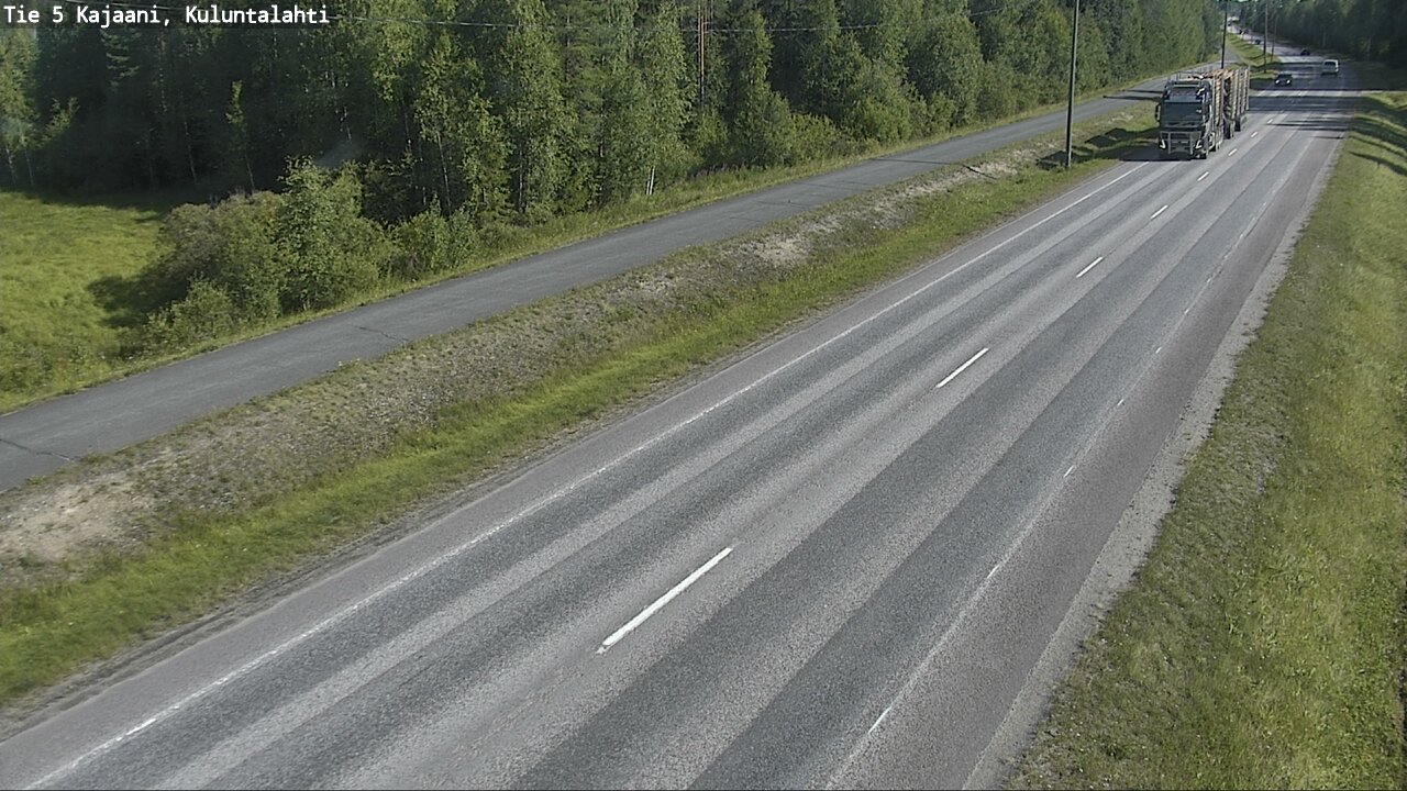 Kelikamerat Kuva Tie 5 Kajaani, Kuluntalahti, Kajaani, Kainuu