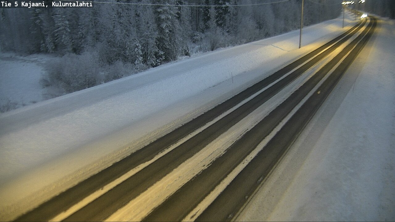 Kelikamerat Kuva Tie 5 Kajaani, Kuluntalahti, Kajaani, Kainuu