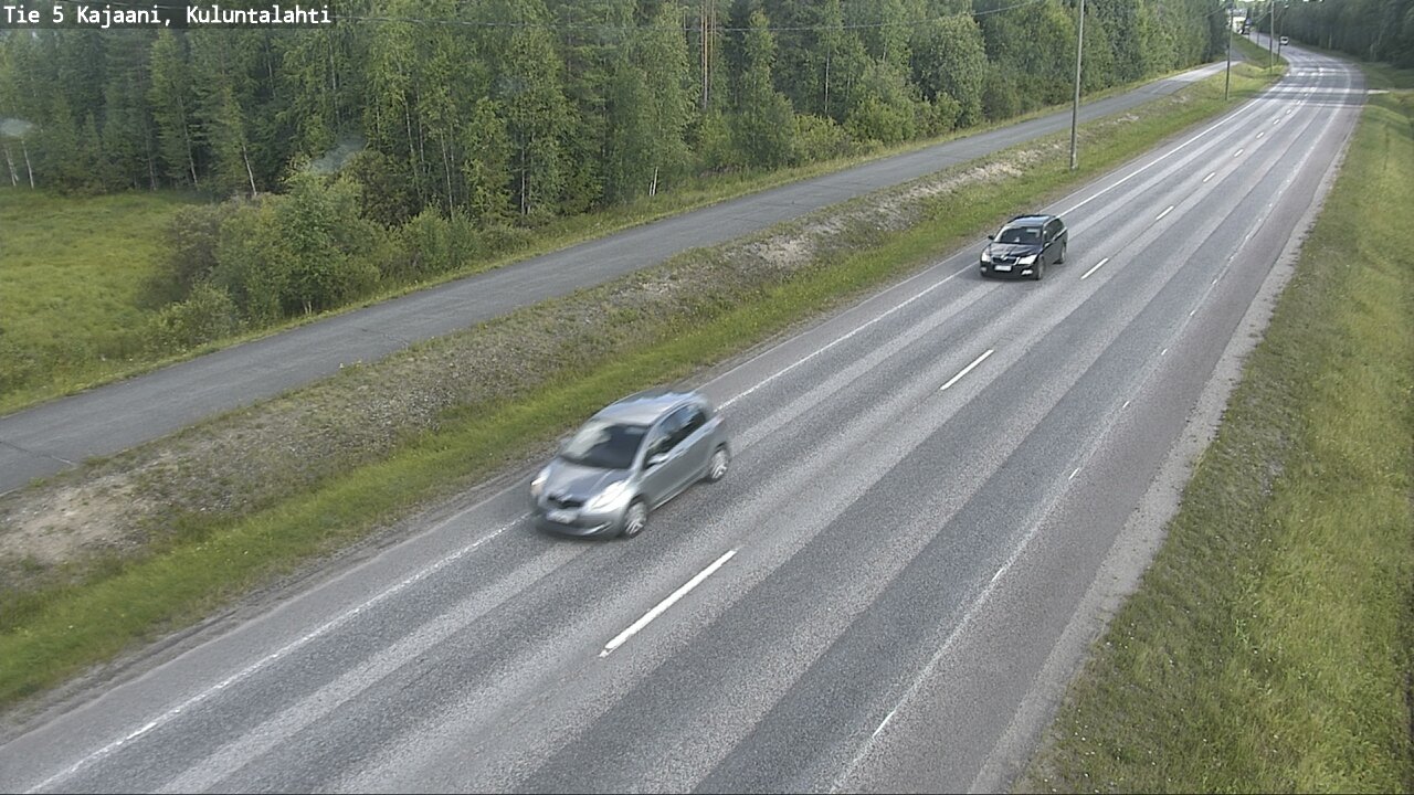 Kelikamerat Kuva Tie 5 Kajaani, Kuluntalahti, Kajaani, Kainuu