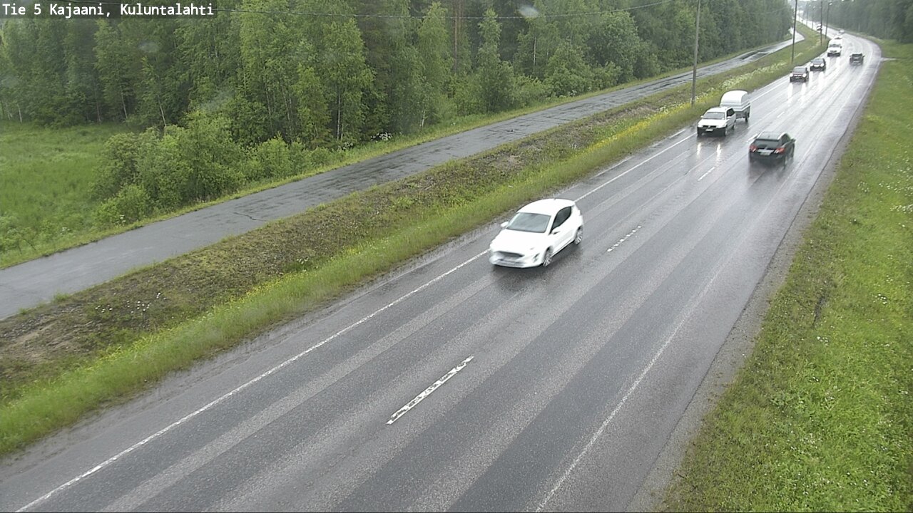Kelikamerat Kuva Tie 5 Kajaani, Kuluntalahti, Kajaani, Kainuu