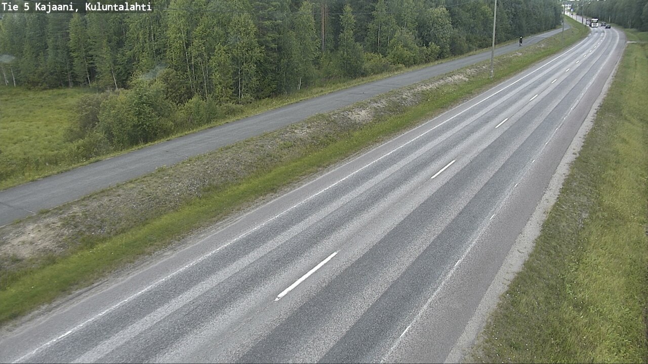 Weather Camera Image Road 5 Kajaani, Kuluntalahti, Kajaani, Kainuu
