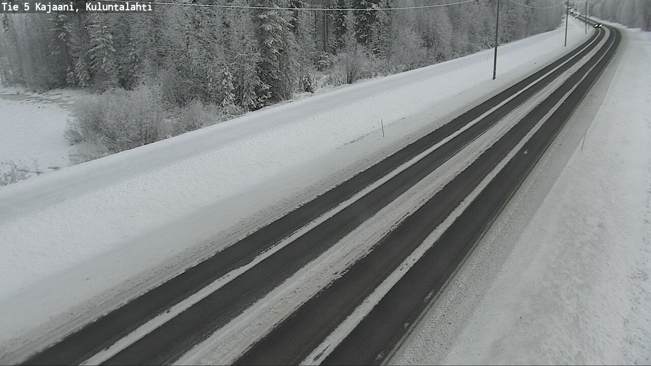 Kelikamerat Kuva Tie 5 Kajaani, Kuluntalahti, Kajaani, Kainuu