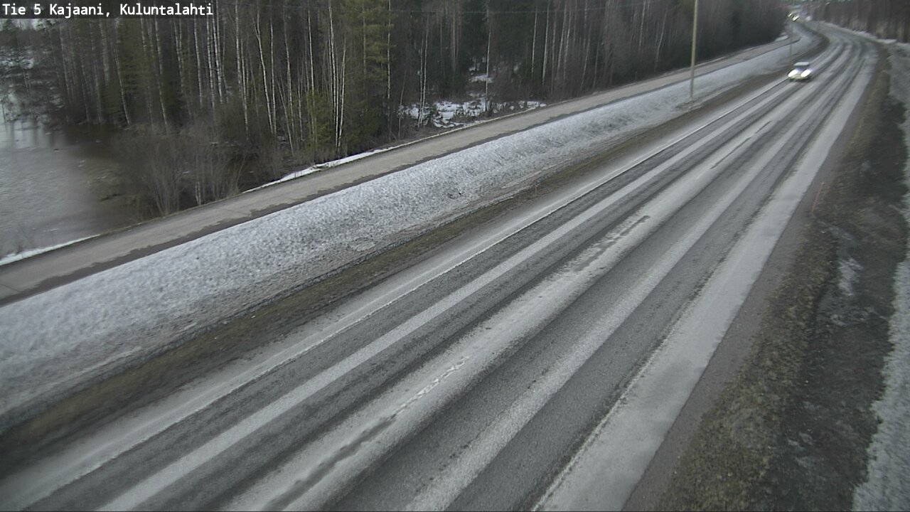 Weather Camera Image Road 5 Kajaani, Kuluntalahti, Kajaani, Kainuu